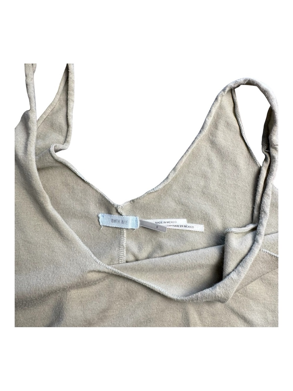 Kimchi Blue Olive V-Neck Tank - Picture 2 of 5